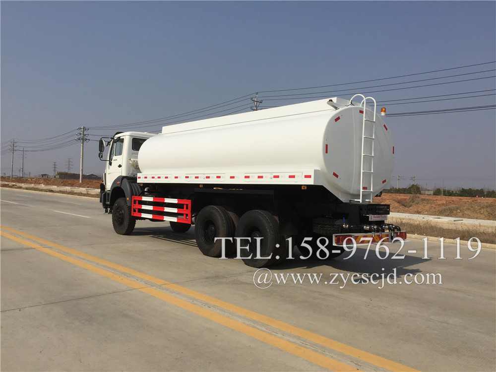 北奔全驱20方水罐车 北奔全驱20方水罐车
