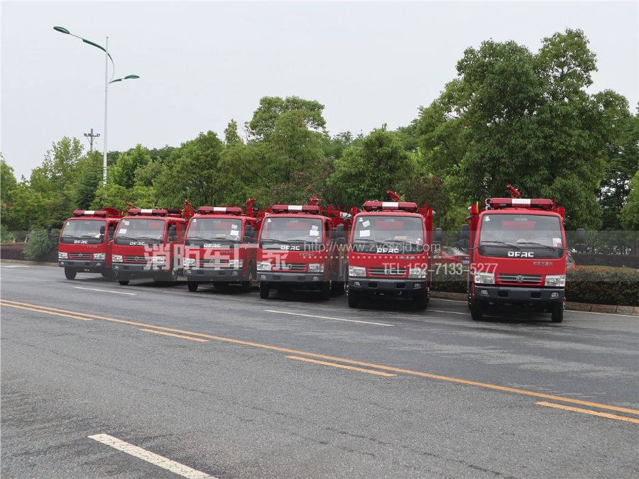东风3吨水罐消防车 东风3吨水罐消防车